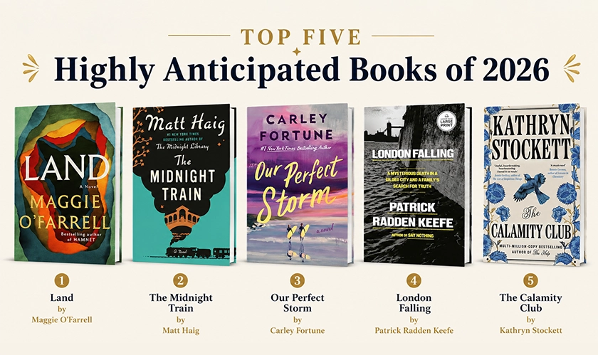 Top Five Most Anticipated Books of 2026